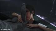 Ada Licking And Sucking Mr. X (Irispoplar) [Resident Evil]