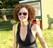 Nathalie Emmanuel Poking Through
