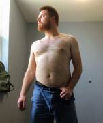 Ginger Bear Daydreaming Again.