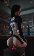 Miranda Sitting On A Dildo (Wildynsfw) [Mass Effect]