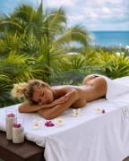 Waiting For A Massage