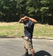 Cock Trying To Get Out...