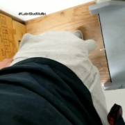 I'm Hoping My Big Tittied Co-Worker Walks Up, And Excuse The Dirty Stairs Lol