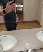 I Know You Guys Are Gonna Get Tired Of Public Restroom Mirror Selfies Eventually...