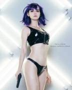 Kusanagi Motoko By Kanra_Cosplay. What Can Be Better Than Cyborg + Latex Lingerie? ...