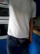 Taking Out And Showing Off My Semi