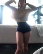 Madison Ginley Dancing And Showing Flexibility With No Bra On Pt. 2