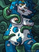 Of The Green And Slimey Variety... (Female) (Furry) (Enby) My Art