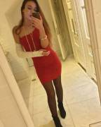 Party Girl In Red