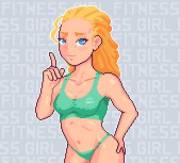 [Oc] Fitness Girl