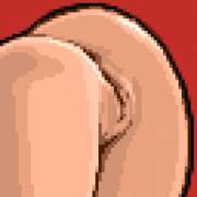 A Friendly, Naked Pixel-Butt