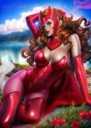 Scarlet Witch By Ayyasap