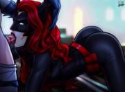 Batwoman Sucking Off Batman (Pumps/Pumpkinsinclair)