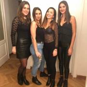 Which Roommate? #1 In The Leather Skirt