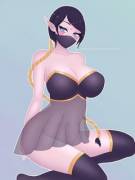 Some People Liked My Drow Ranger Drawing, So Here's Lanaya