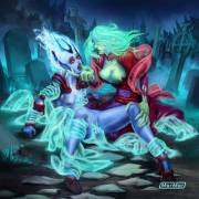 Vengeful Spirit Getting Soloed By Death Prophet, Kinda (Marmar)