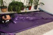 Sensory Deprivation In Latex Vacbed