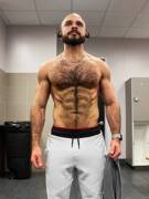 Abs Are Finally Starting To Poke Through The Fur!