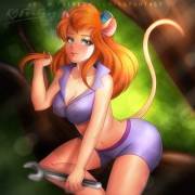 Gadget Hackwrench (Kgfantasy) [Chip 'N Dale Rescue Rangers]