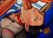 Marie Getting Her Mouth Stuffed (Pumps/Pumpkinsinclair) [Persona]