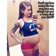 He Knocked Me Up In This Top Too!