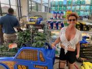 She Can't Help But Show Off Those Big Tits Everywhere She Goes...