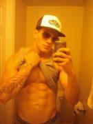 Got Back From The Gym, Straight Up Douchebag Pose. Sorry (;