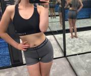 Tried On Some Cute Workout Outfits The Other Day &Amp;Amp;Lt;3 (X-Post From /R/Gonemild)