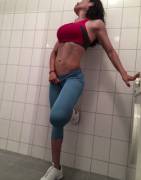 My New Blue Leggings And Some Squads ;)