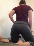 While He Was Away On Business, I Was (F)Eeling Lonely