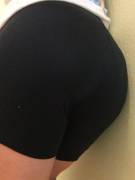 Biker Shorts! And A Little Peek At My Panties