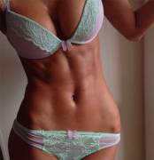 Tight Abs And Lingerie