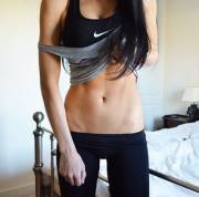 Black Nike Gear As Dat Gap! [X-Post From R/Sportsbrasgw]