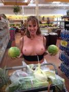 4 Melons At The Store