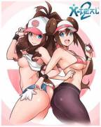 [Trainer] A Perfectly Average And Completely Non-Controversial Post Of Two Hot Tarts.