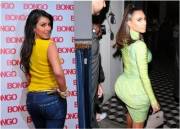 Before And After: Kim Kardashian
