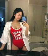 Dont Mind One Piece Swimsuit