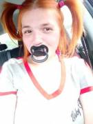 Paci And Piggie Tails. :D