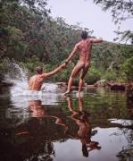 Wild Swimming With David Derrick By Nathan Collett