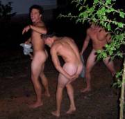 Happy Trio, But... Boner Or Bounce?