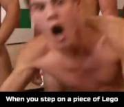 When You Step On A Lego