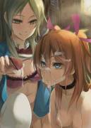 Forced Facial (X-Post R/Hentailesdom)