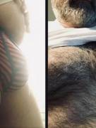 Silver Daddy Bear Sharing Some Pic Stash