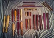 [Oc] My Kink/Poly Family And I Make Handmade Exotic Wood Paddles! No Dyes, No Shellac, ...