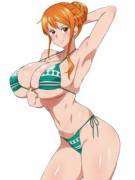 Nami's Sexier With Her Jeans Off
