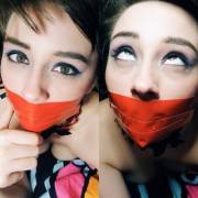 Fuck Me Eyes Are Best Accentuated With Tape 