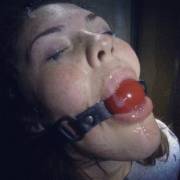 Red Ballgag Amateur