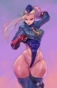 Cammy's Super Highleg Leotard (Cutesexyrobutts) [Street Fighter]