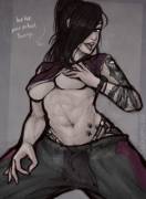 Showing Off (Snowyfeline)