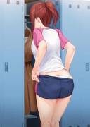 Getting Changed In The Locker Room